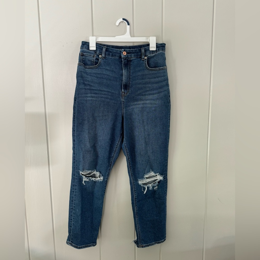 American Eagle Curvy Mom Jeans Size 10 Short